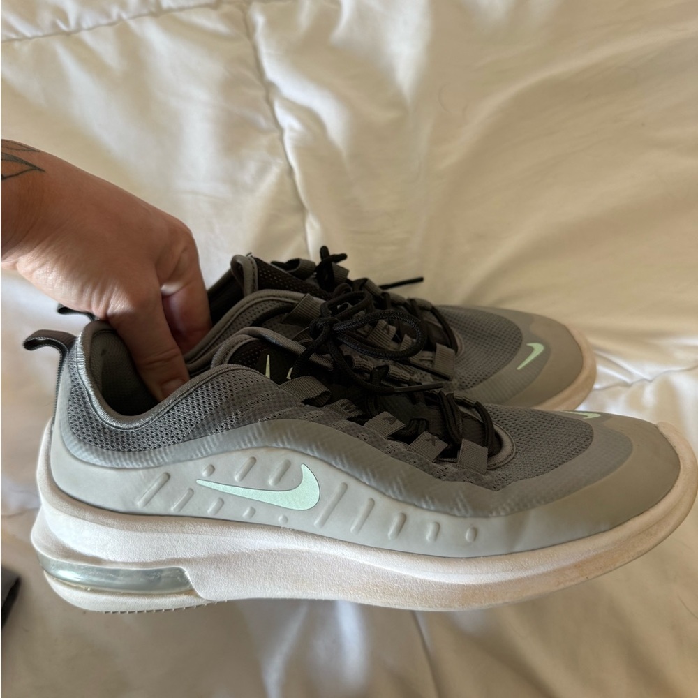 Nike Women's Gray and Mint Sneakers